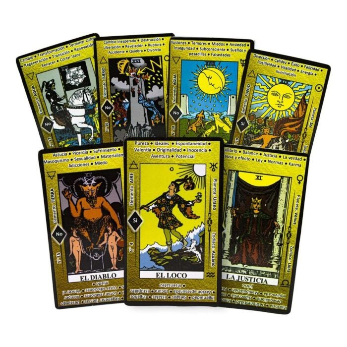 Tarot Rider Waite Principiantes Con Significados+guia