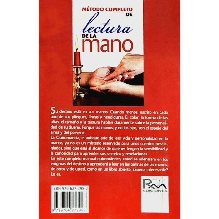 Libro Metodo Completo De La Lectura De La Mano Quiromancia