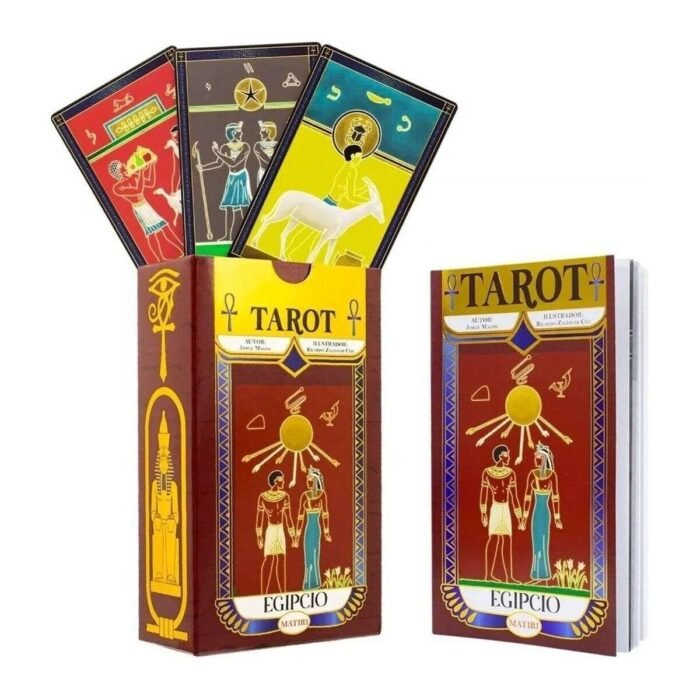 Libro Tarot Egipcio Manual Esp Profesional Matiri