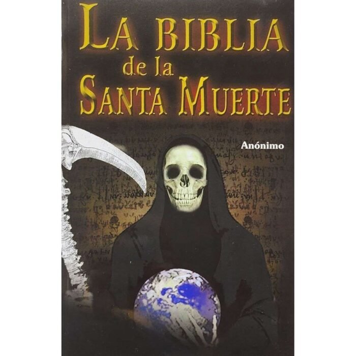 Santa Muerte Reversible Suprema Trono 30 Cm Curada + Libro