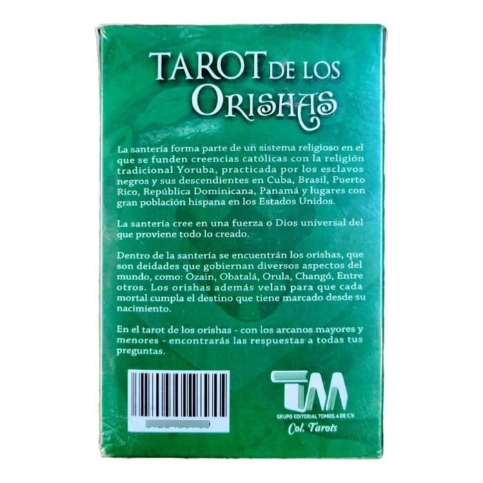 Tarot De Los Orishas 74 Cartas Plastificadas+instructivo