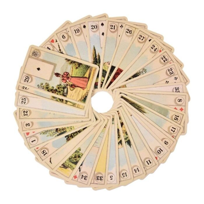 Oraculo Lenormand 36 Cartas + Instructivo Impreso En Español