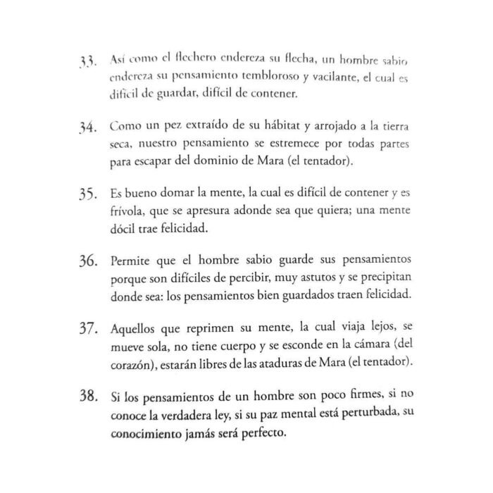 Libro El Dhammapada Las Enseñanzas De Buda Filosofía Hindú
