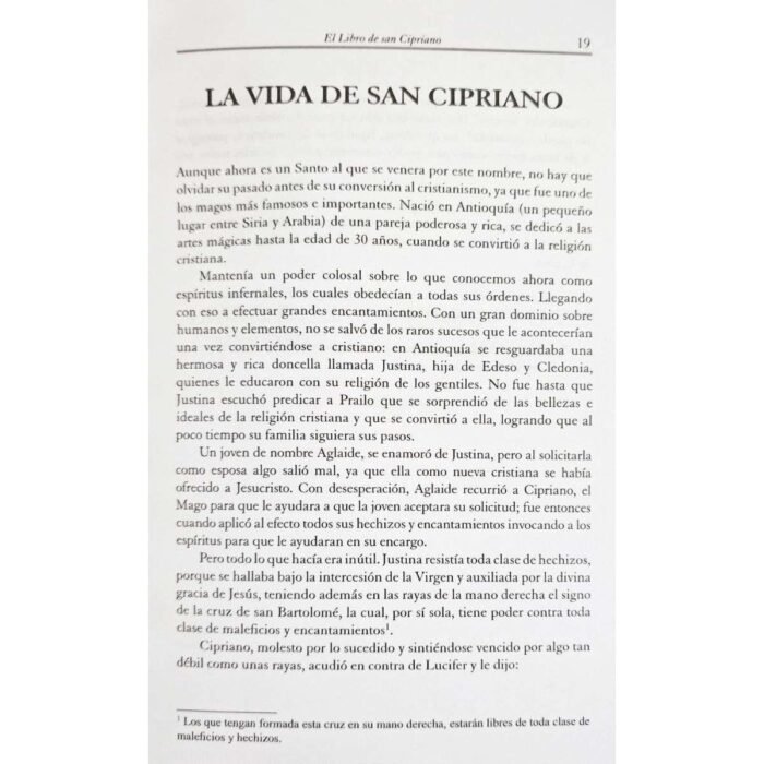 El Libro De San Cipriano