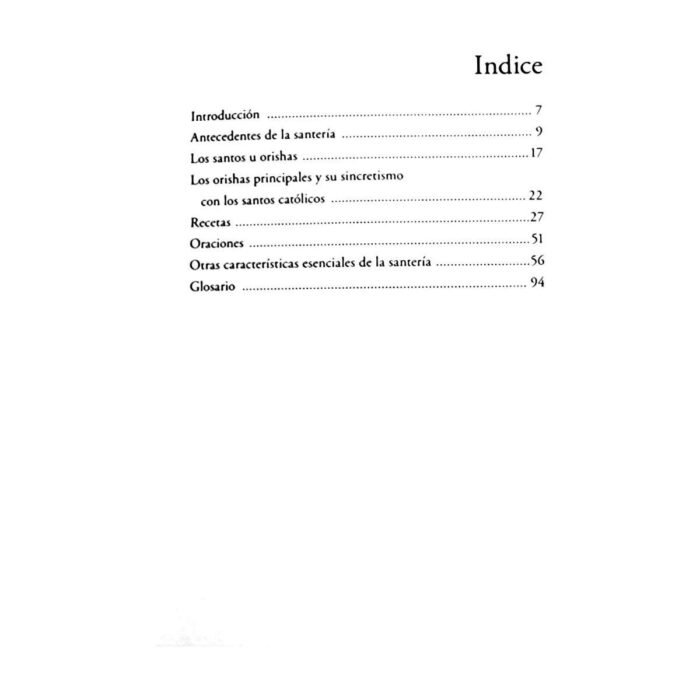 Libro Santería Cubana Santos Y Orishas Recetas Y Oraciones