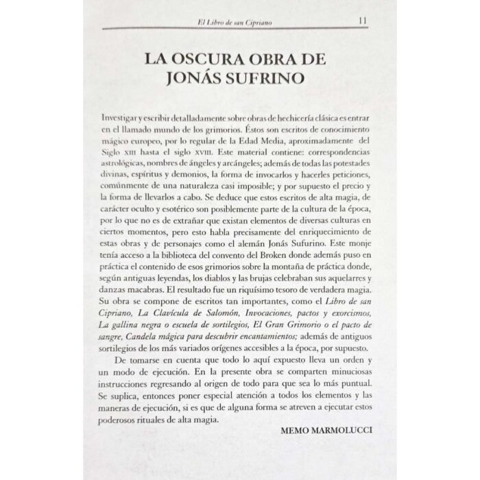 El Libro De San Cipriano