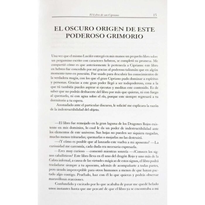 El Libro De San Cipriano