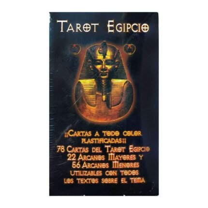 Tarot Egipcio Profesional Plastificado 78 Cartas+instructivo