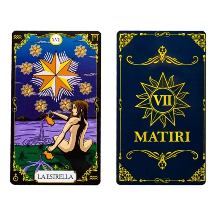 Cartas Tarot Rider Waite Matiri 78 Cartas Español + Manual