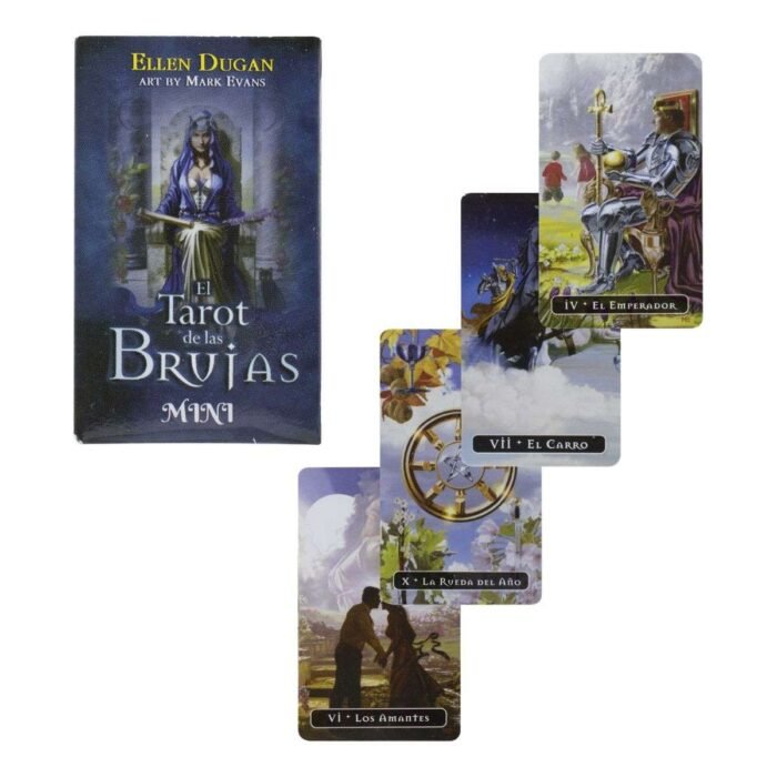 Cartas Tarot Version Mini De Las Brujas Witches Manual En Es