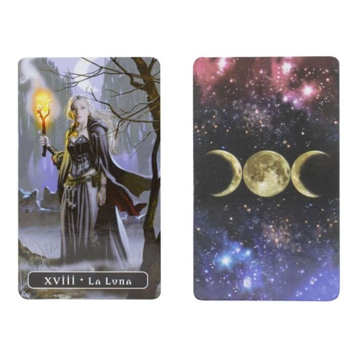 Cartas Tarot Version Mini De Las Brujas Witches Manual En Es