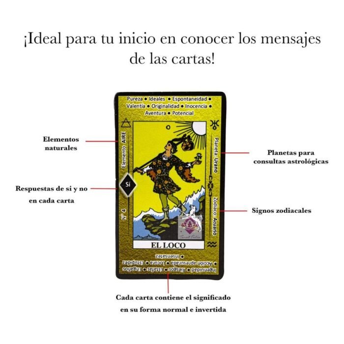 Tarot Rider Waite Principiantes Con Significados+guia