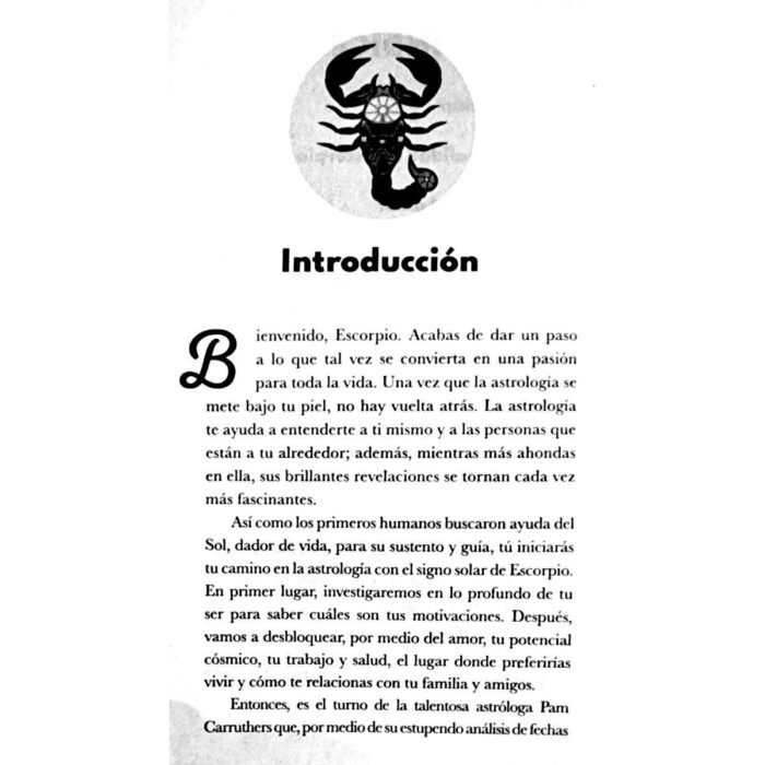 Escorpio Signos Zodiacal Libro De Astrología Compatibilidad