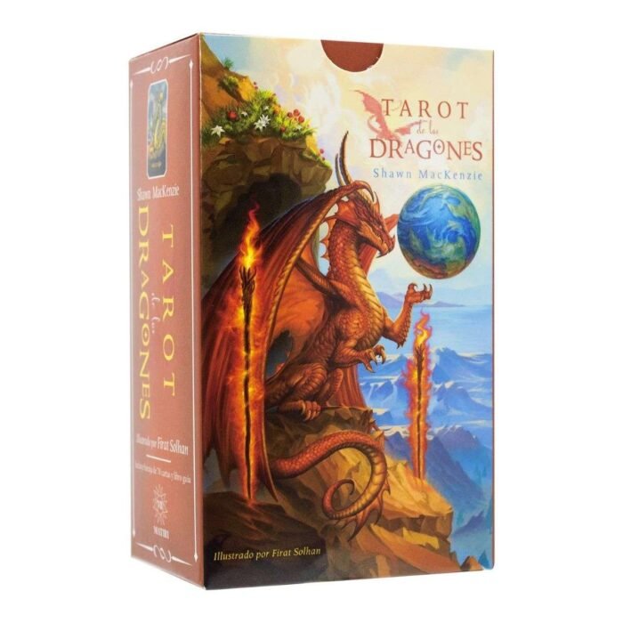 Mazo Cartas Tarot De Dragones Libro Manual Español Original