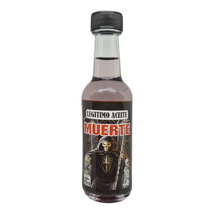 Aceite Espiritual Santa Muerte Negra Rituales Consagración