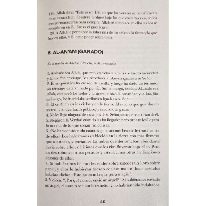 Libro Sagrado Del Islam El Corán Qurán Alcorán Korán  Mahoma