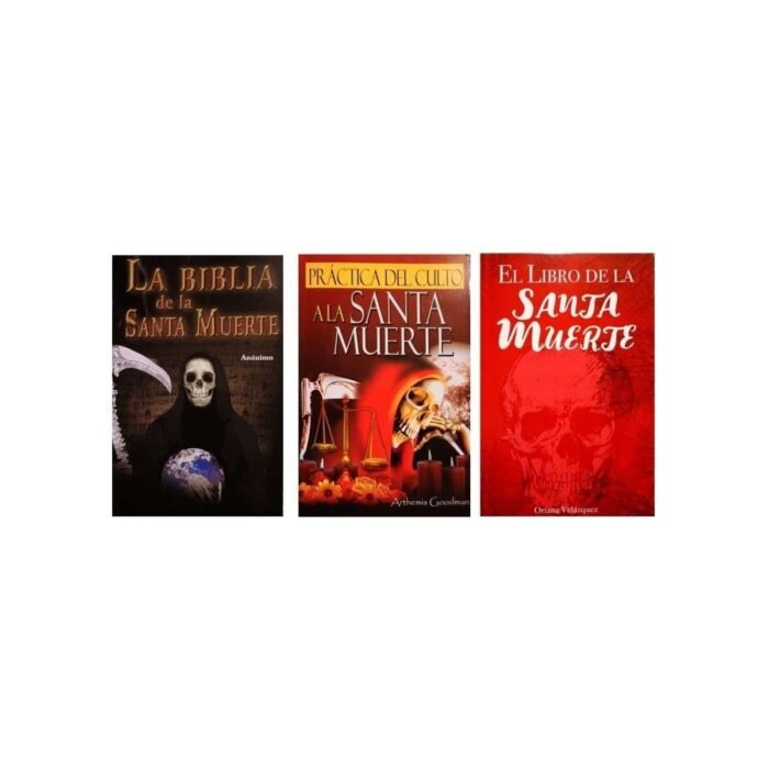 Libros Culto Biblia Y El Libro De La Santa Muerte 3 Pack