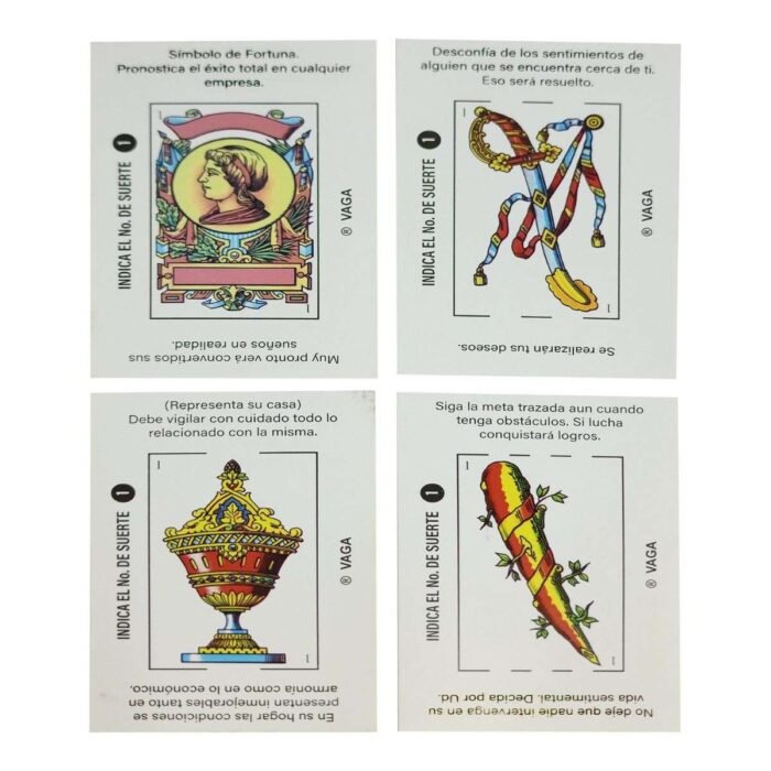 Cartas Nina La Gitana 40 Cartas Con Significados+instructivo