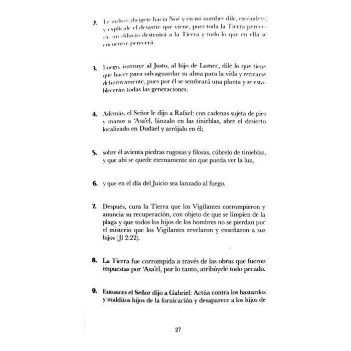 El Libro De Enoc Biblia Prohibida Completo Enoch
