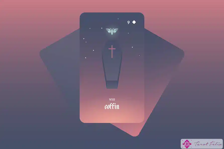 Significado y combinaciones de la carta del Ataúd Lenormand