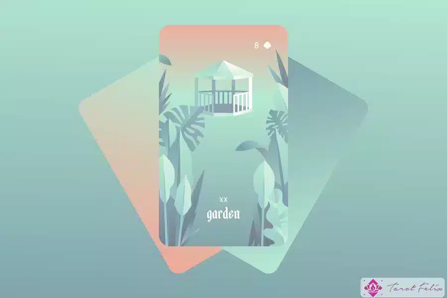 Significado y combinaciones de la carta del Jardín Lenormand