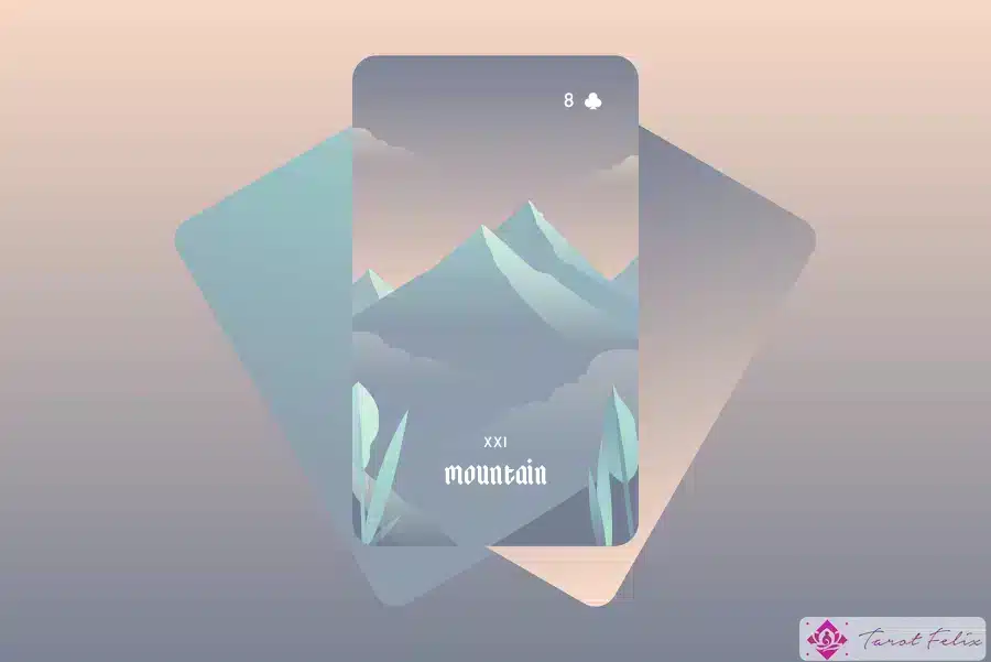 Significado y combinaciones de la carta de la Montaña Lenormand