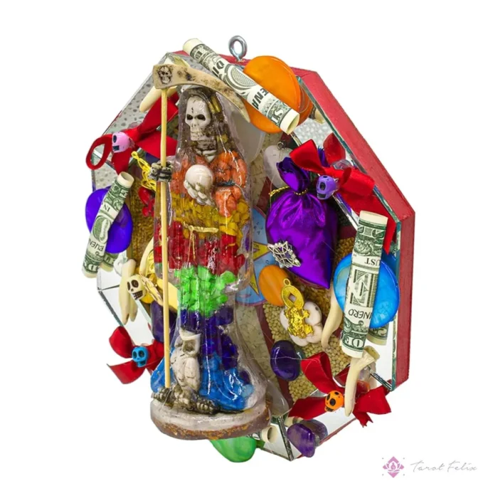 Semillero Abundancia Santa Muerte: Amuletos y Rituales de Protección | Tarot Felix