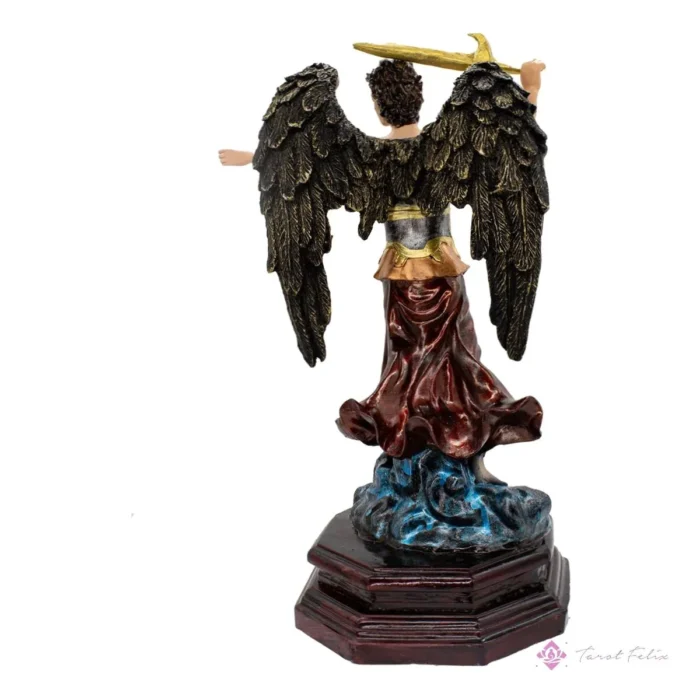 Estatua Arcángel Miguel 33cm - Protector Espiritual y Decorativo