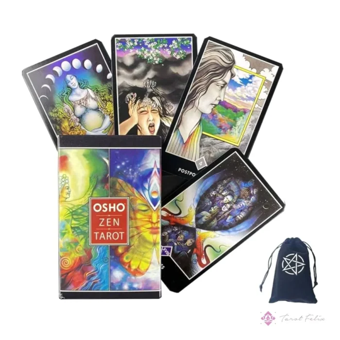 Tarot Osho Zen: Set Completo de 79 Cartas Budistas + eBook Gratis