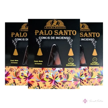 Palo Santo Incienso 3 Pack: Conos Aromáticos y Naturales | Tarot Felix