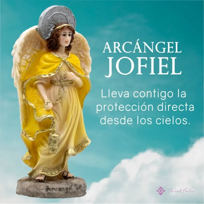 Arcángel Jofiel 15 cm - Estatua Protectora y Decorativa