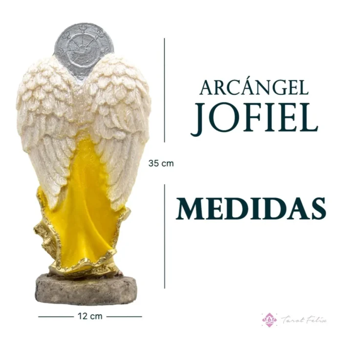 Arcángel Jofiel 15 cm - Estatua Protectora y Decorativa