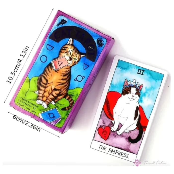 Tarot del Gato: Guía Completa + Cartas Rider y Ebook en Español