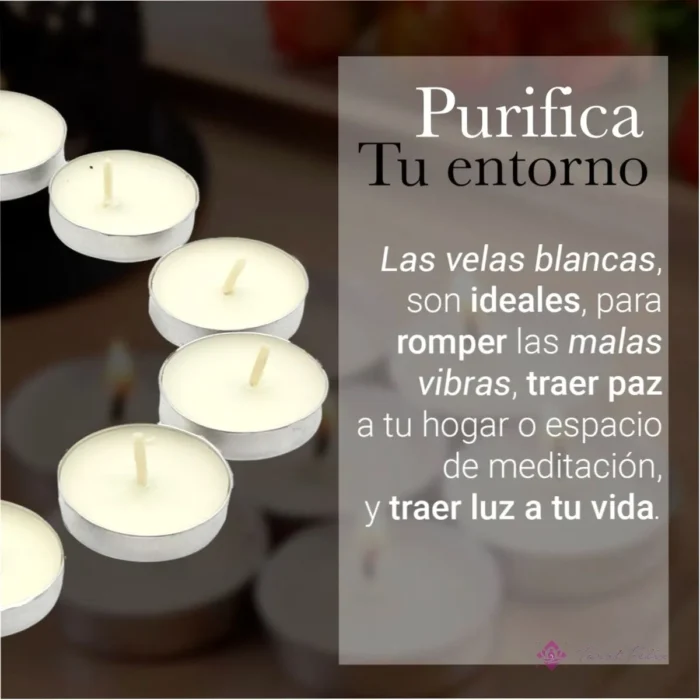 Pack de 50 Velas Tealights Flotantes Impermeables para Decoración Exterior